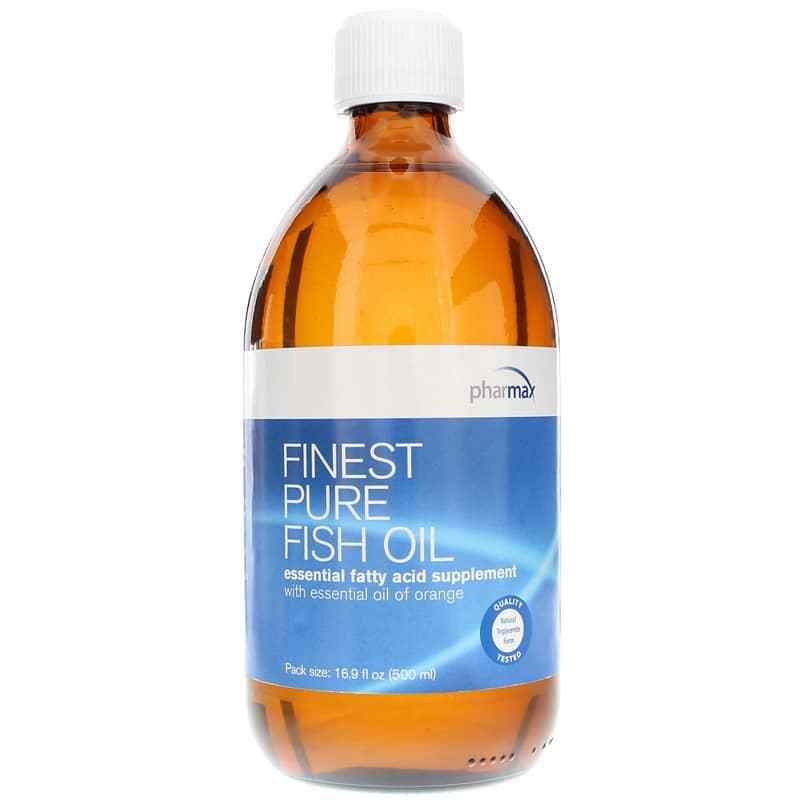 Finest Pure Fish Oil Liquid, Pharmax